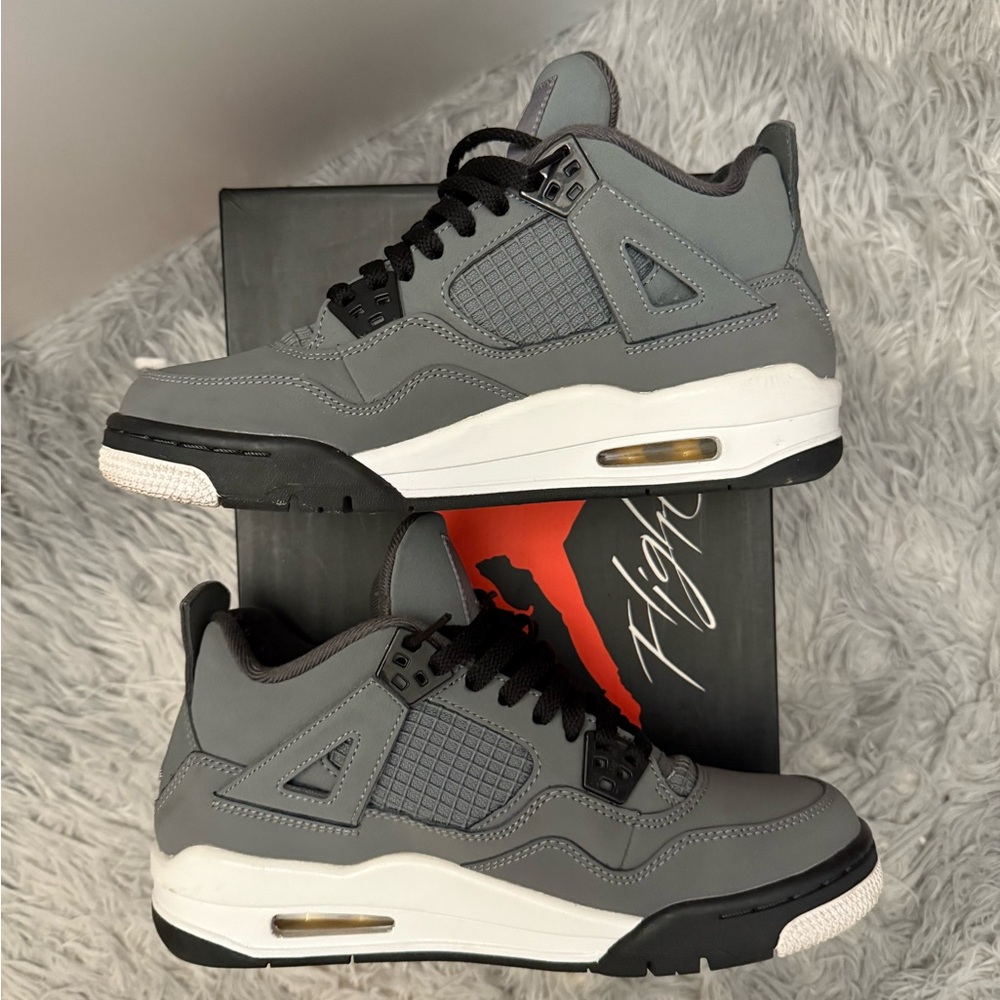 Air Jordan Retro 4 GS Cool Grey
